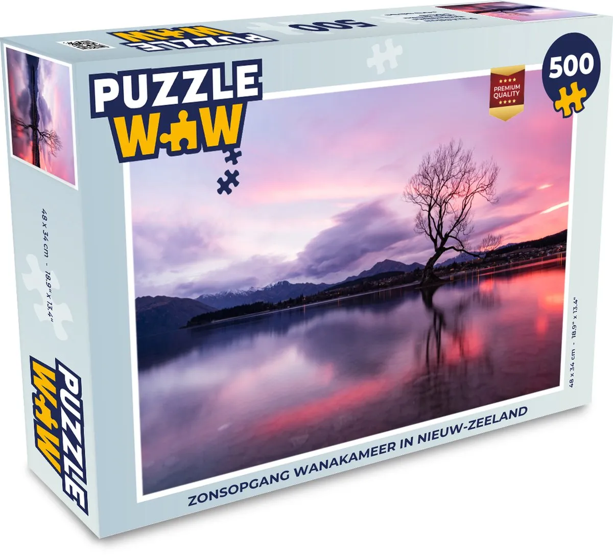 PuzzleWow Boom Meer Legpuzzel 500 Stuks - Multicolor