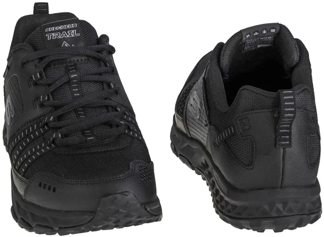 Skechers Escape Plan Sneakers Heren - Zwart - afbeelding 6 van 6