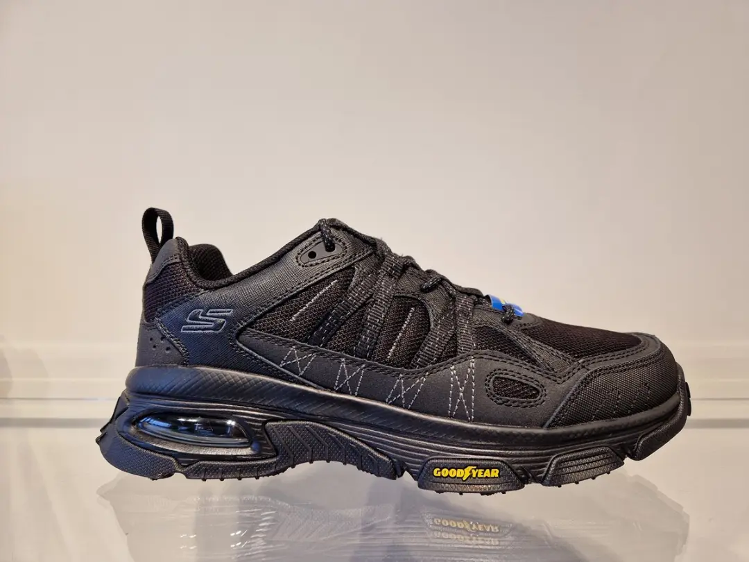 Skechers SKECH-AIR ENVOY Heren Wandelschoenen 44 - Zwart