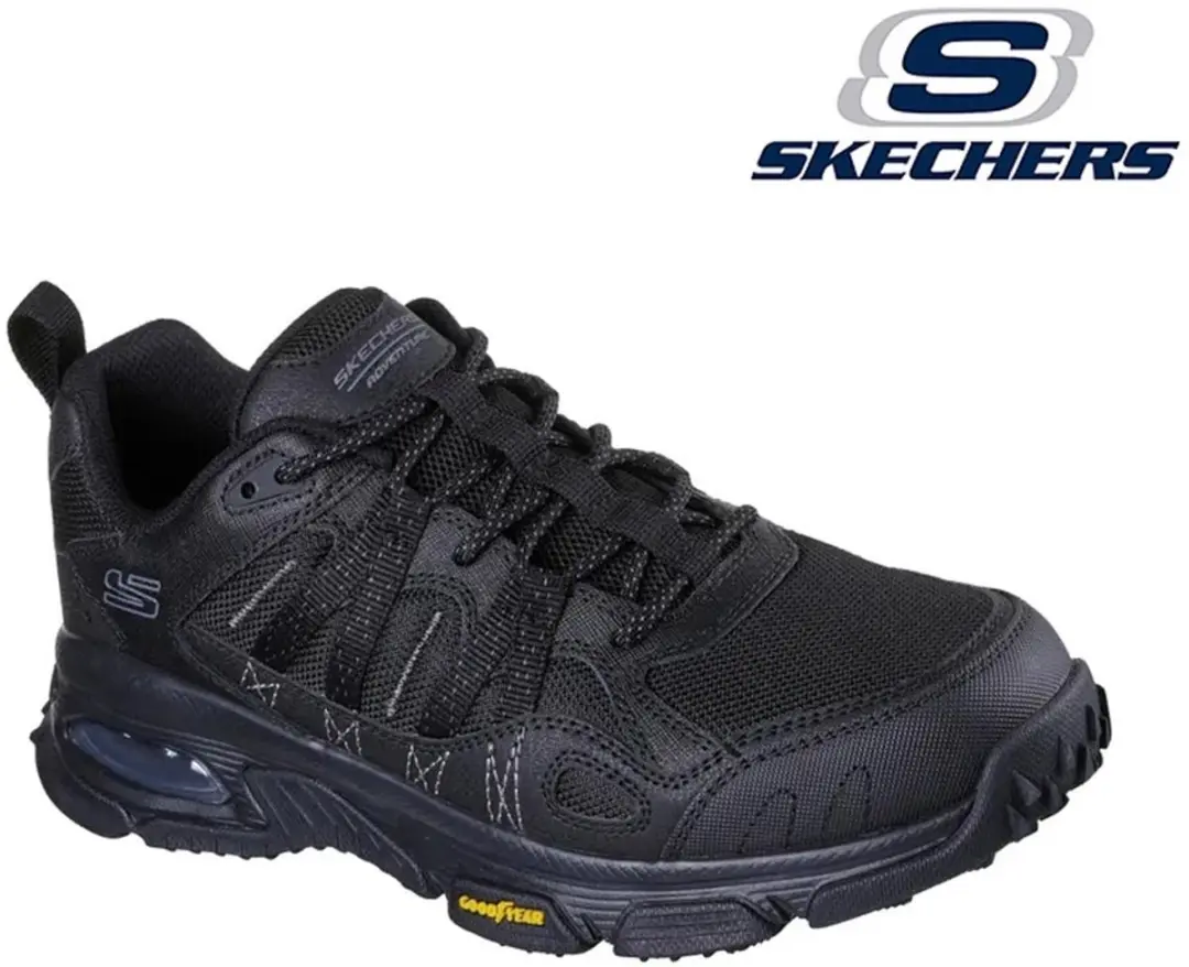 Skechers SKECH-AIR ENVOY Heren Wandelschoenen 44 - Zwart