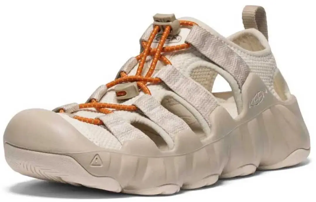 Keen Hyperport H2 Sandaal Dames - 39.5 - Beige/Off White/Oranje