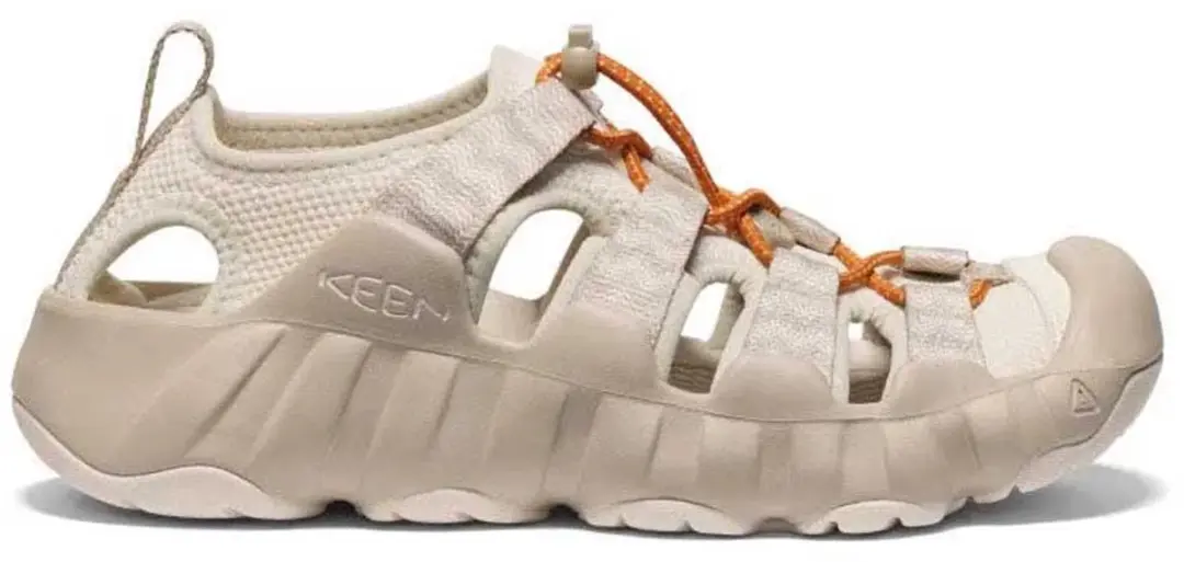 Keen Hyperport H2 Sandaal Dames - 39.5 - Beige/Off White/Oranje