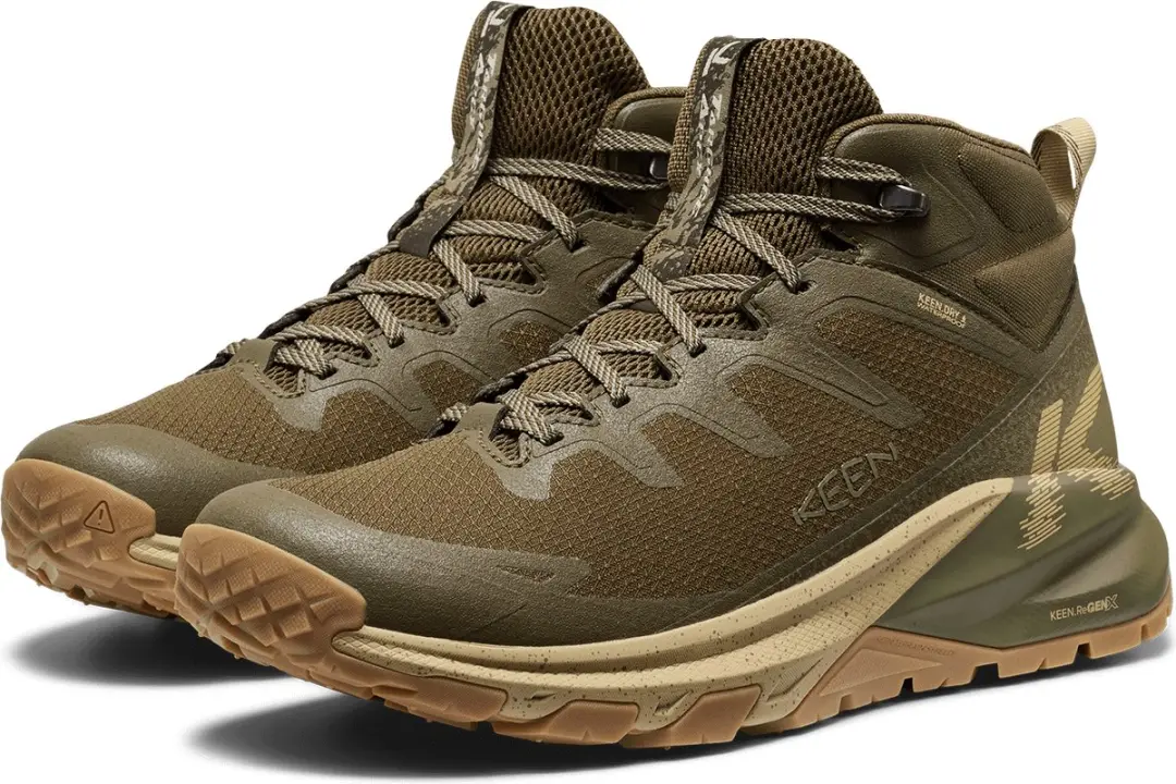 Keen Targhee Apex Mid Heren Wandelschoenen 43 - Dark Olive/Khaki - afbeelding 6 van 6