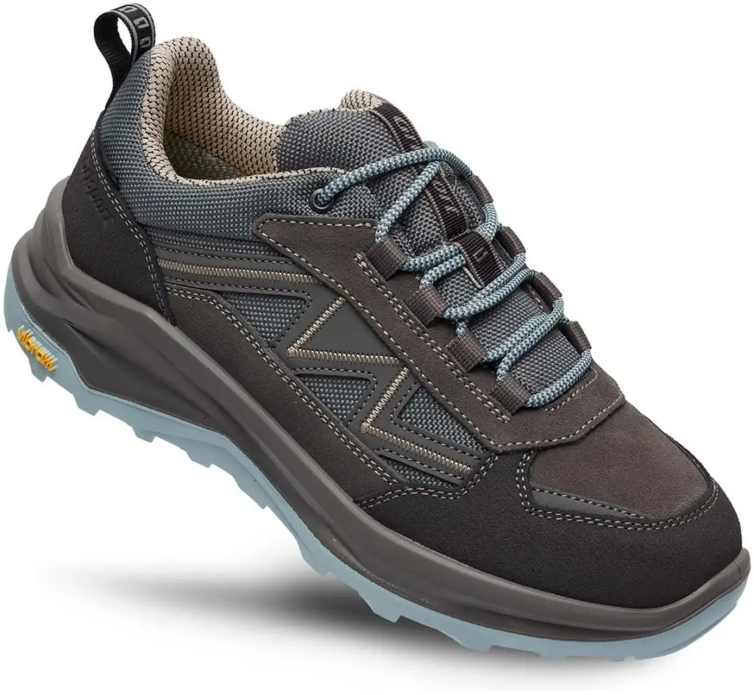 Grisport Swift Low grijs blauw wandelschoenen uni (15615-174)