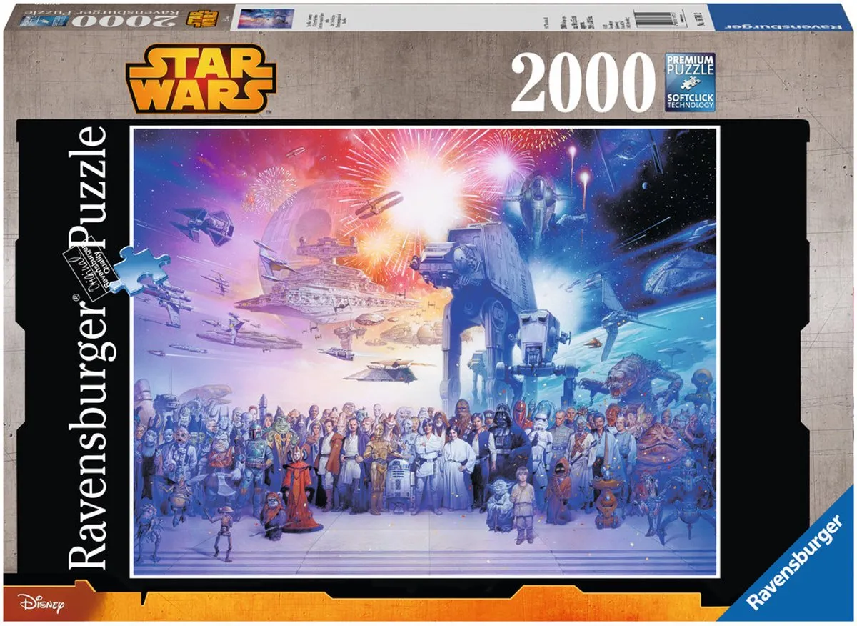 Ravensburger Star Wars Puzzel 2000 Stuks - Multicolor