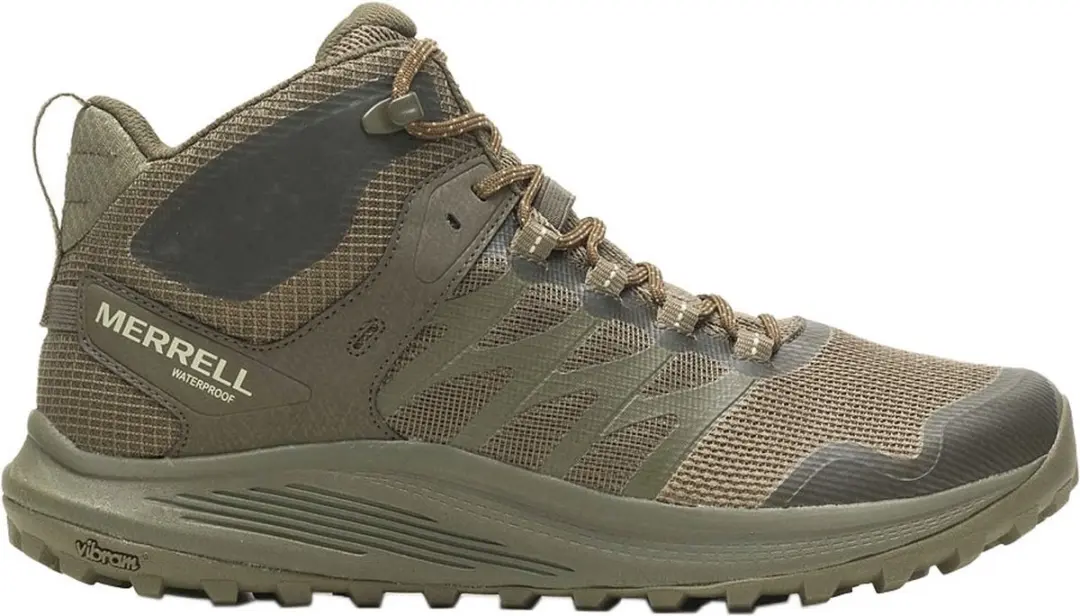 Merrell Nova 3 Mid Tactical WP J005053, Mannen, Groen, Trekkingschoenen, maat: 4