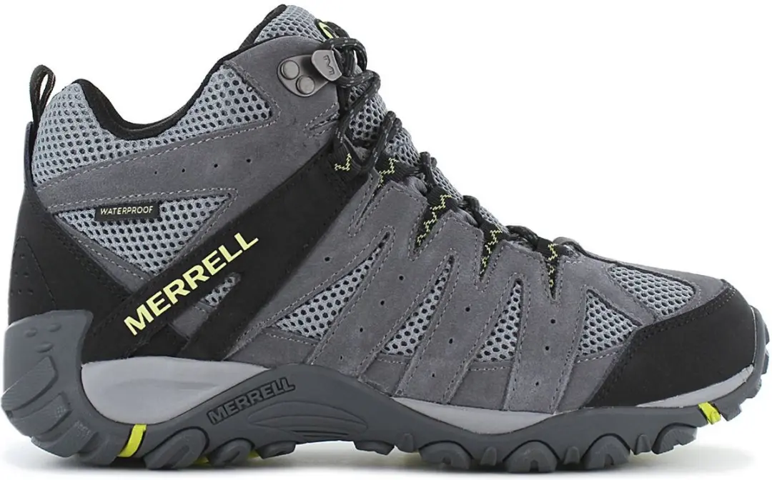 Merrell Accentor 2 Vent Mid Waterproof Heren Wandelschoenen Grijs Maat 44