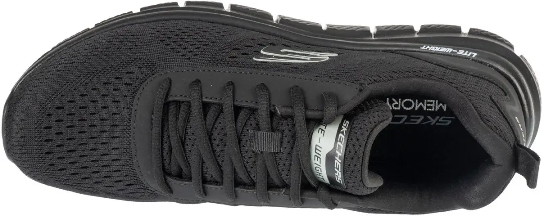 Skechers Track 232758-BBK Casual Schoenen - 45.5 - Zwart