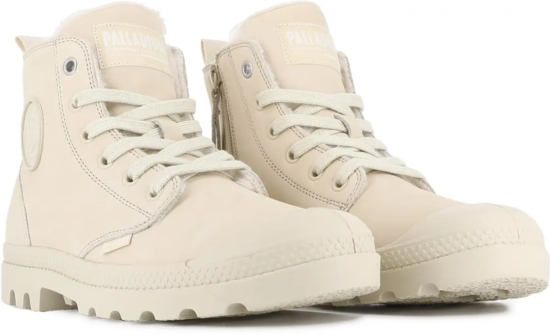 Palladium Pampa Hi Zip WL Wandelschoenen Dames - 42 - Sahara