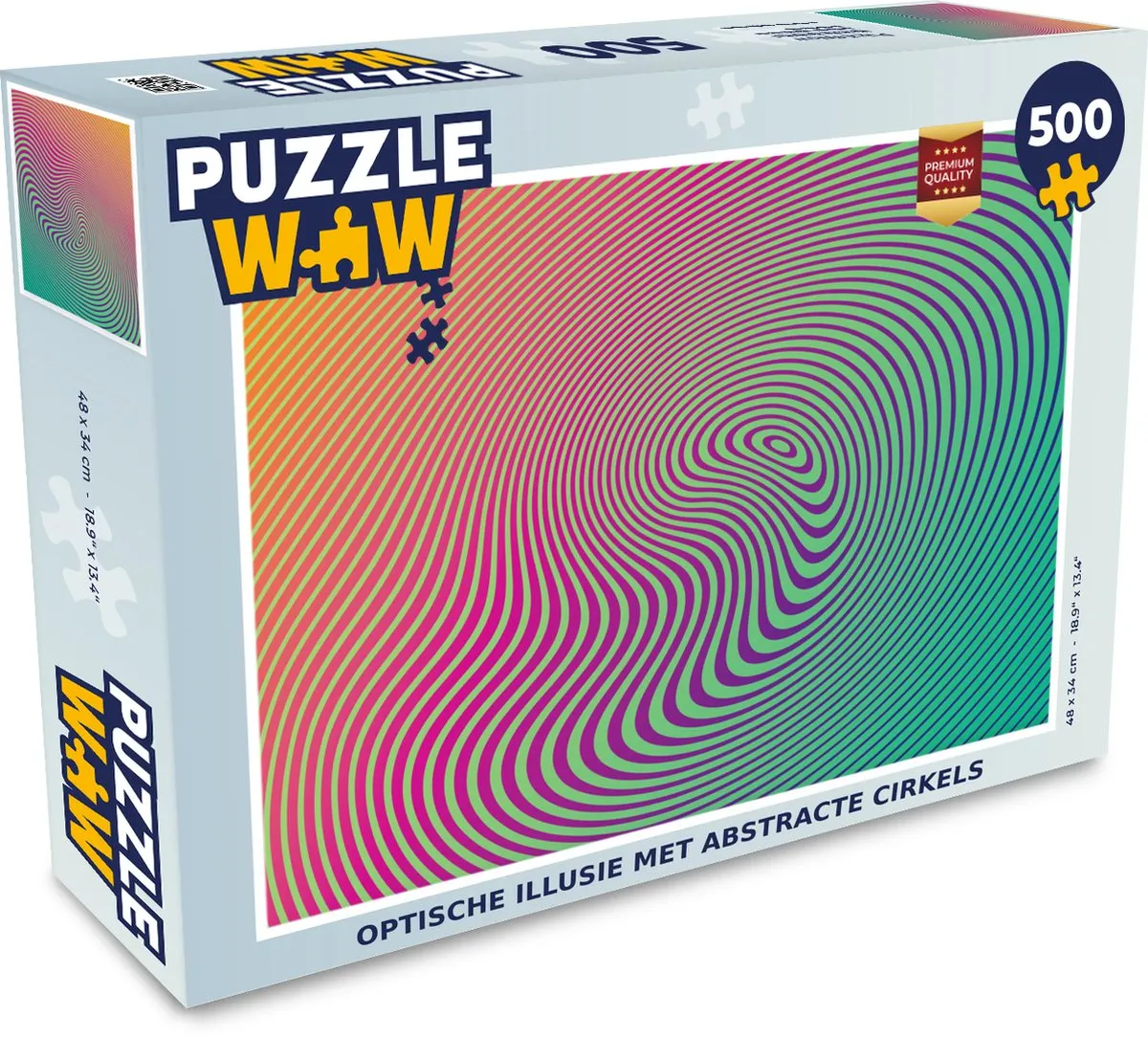 PuzzleWow Legpuzzel 500 Stuks