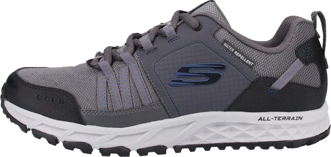 Skechers Escape Plan Heren Sneakers - Grijs - Maat 42
