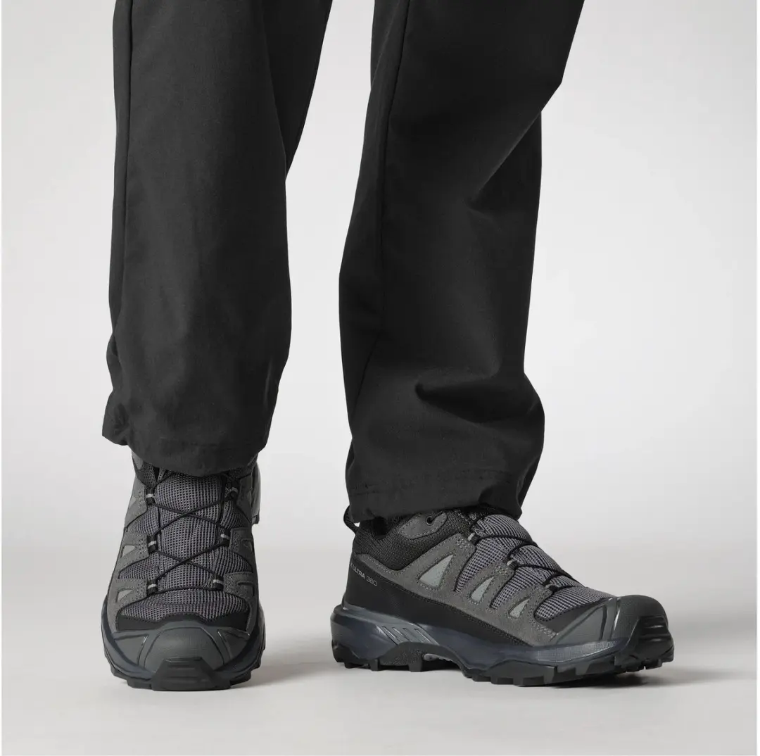 Salomon X Ultra 360 Leather Gore-Tex Wandelschoenen Dames - Grijs - afbeelding 6 van 6