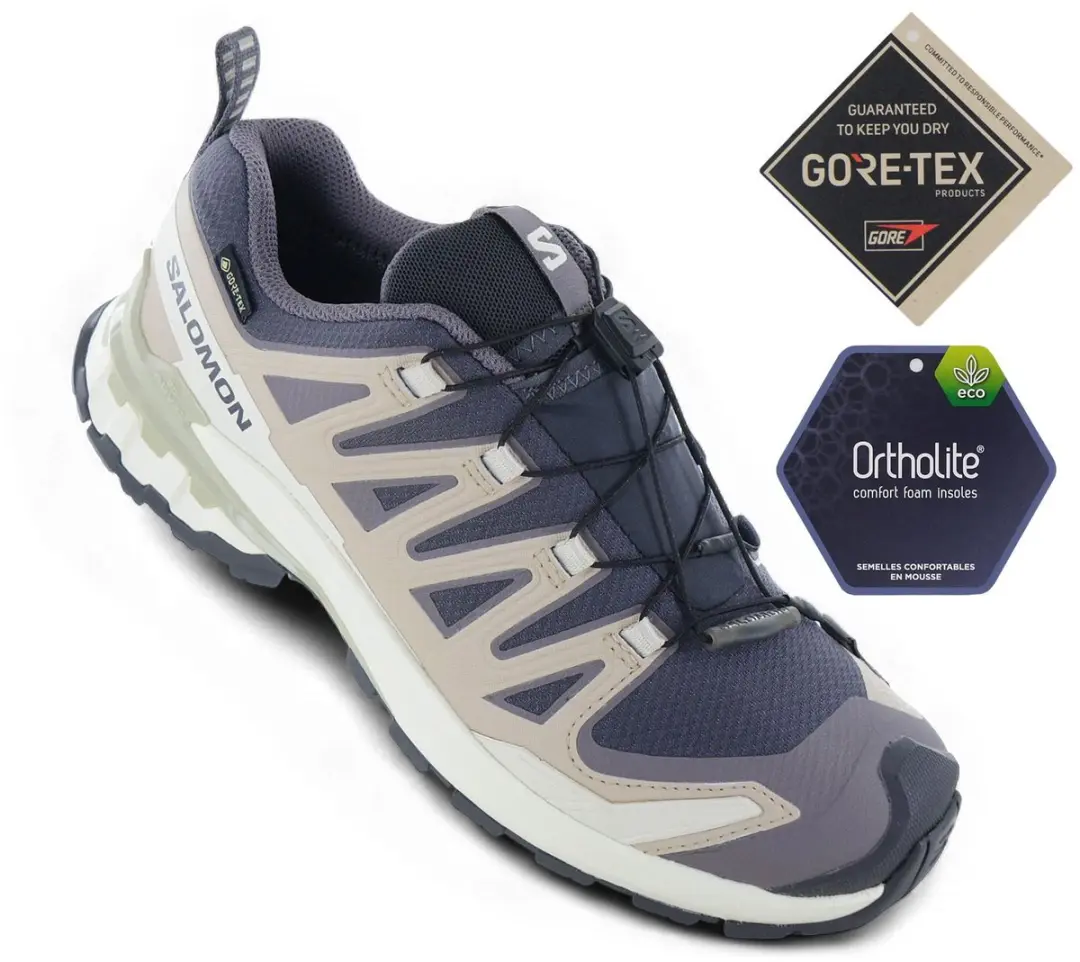Salomon XA Pro 3D V9 Gore-Tex Wandelschoenen Dames - Paars