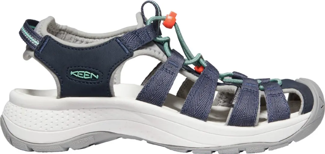 Keen Astoria West Dames Wandelsandalen Navy/Beveled Glass