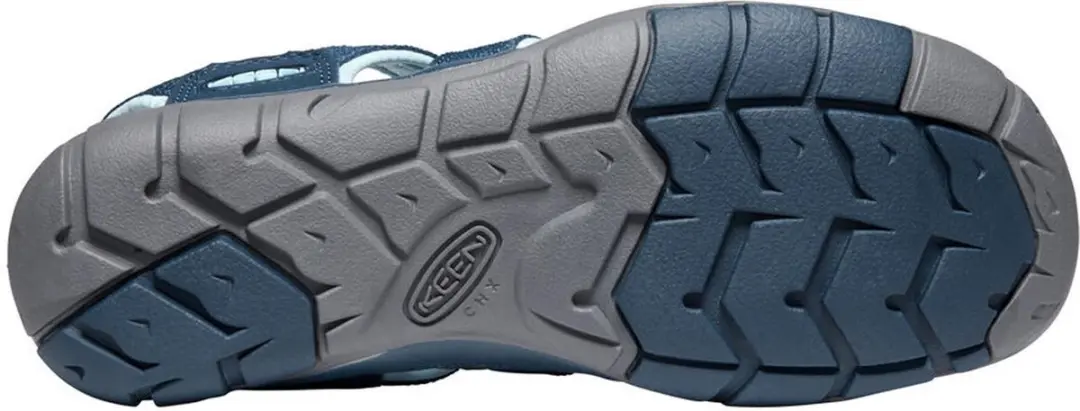 Keen Clearwater Dames Wandelsandalen - 38 - Navy/Blue Glow