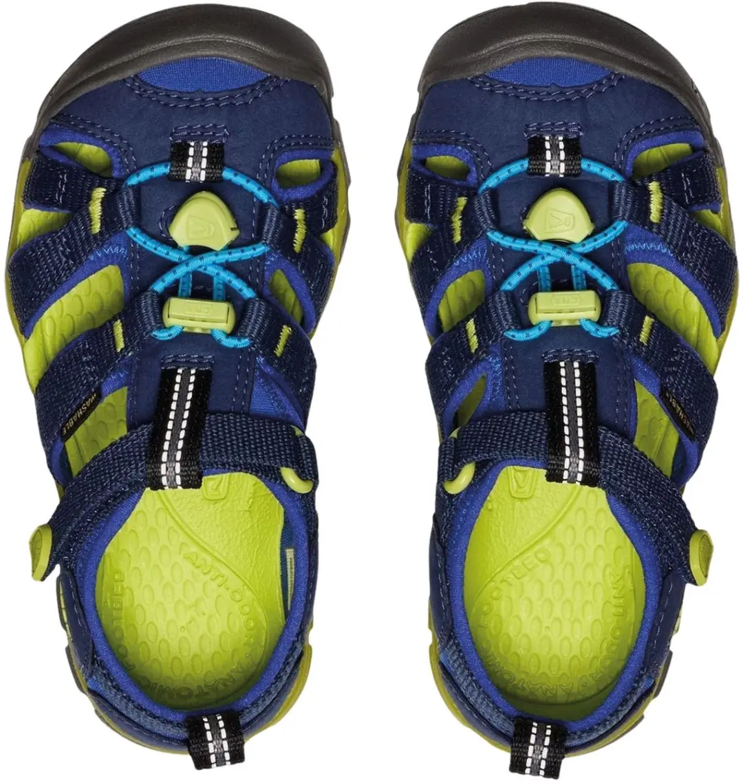 Keen Seacamp II CNX Sandaal Junior 37 - Donkerblauw/Groen - afbeelding 5 van 6