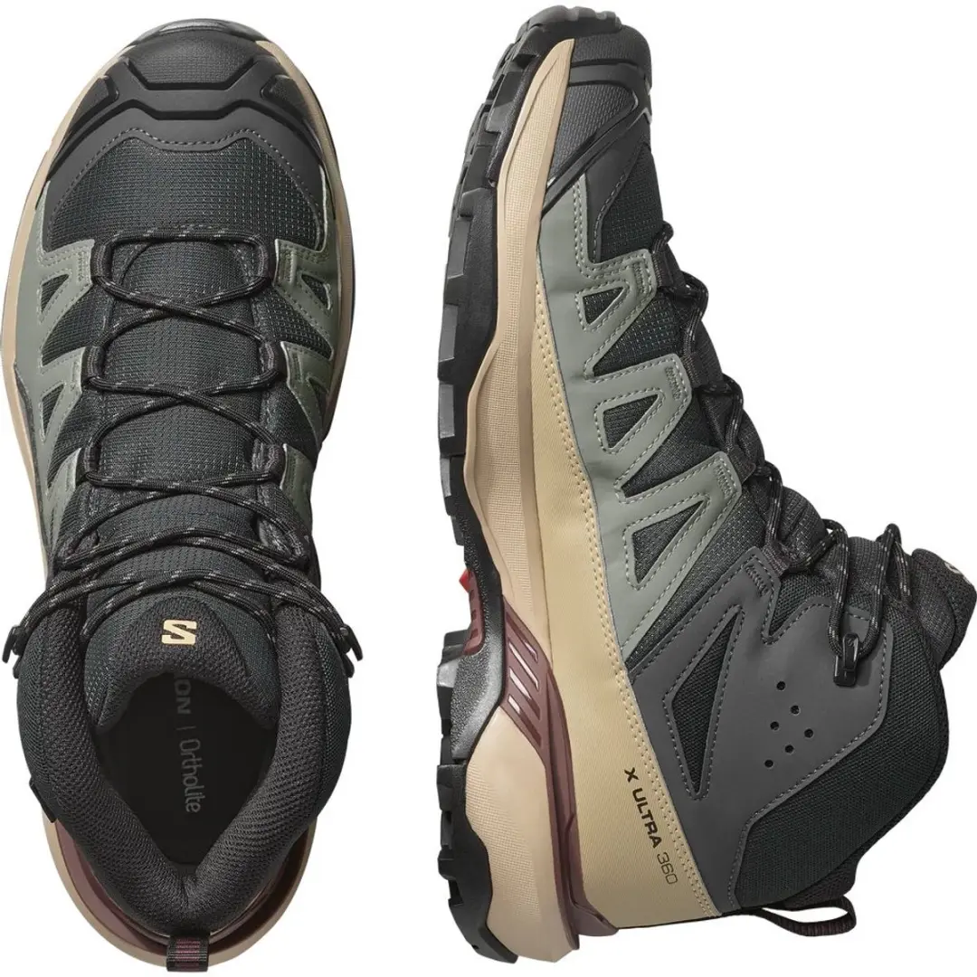 Salomon X Ultra 360 Mid Gore-Tex Wandelschoenen - Zwart