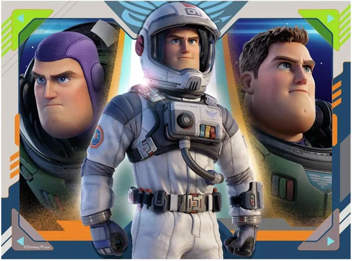 Ravensburger Disney Lightyear 4-in-1 Puzzel - Multicolor
