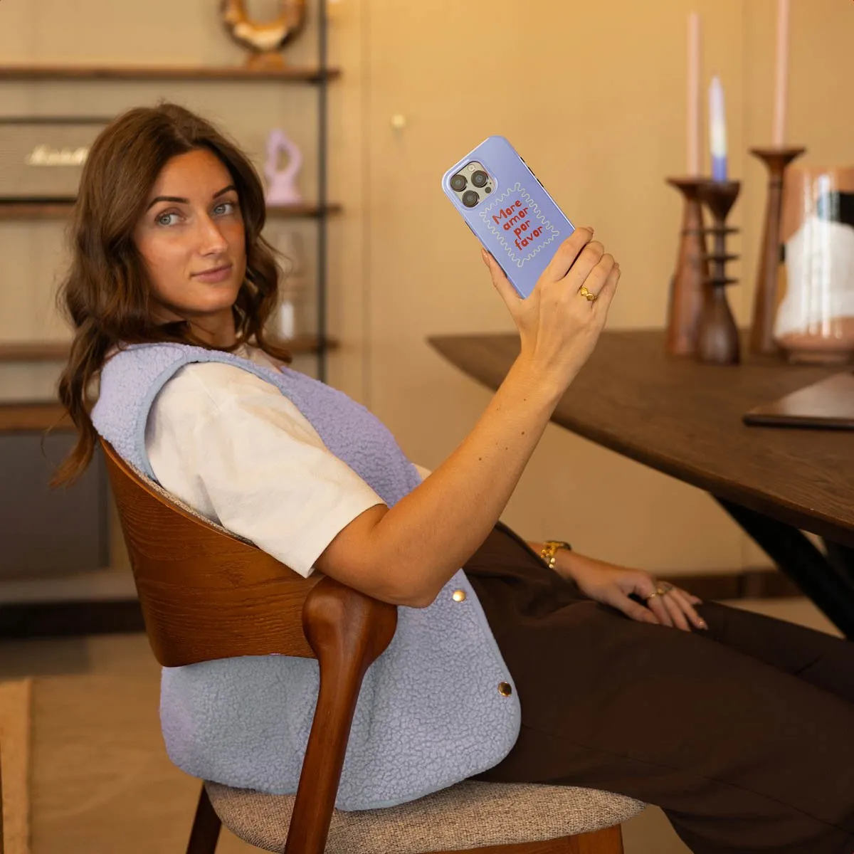 Selencia Hoesje Samsung Galaxy A17 - More Amor
