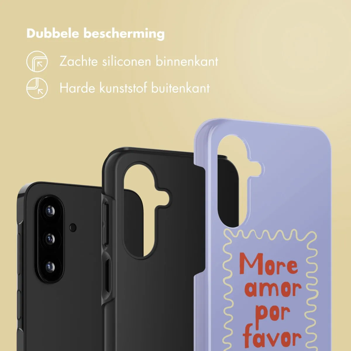 Selencia Hoesje Samsung Galaxy A17 - More Amor