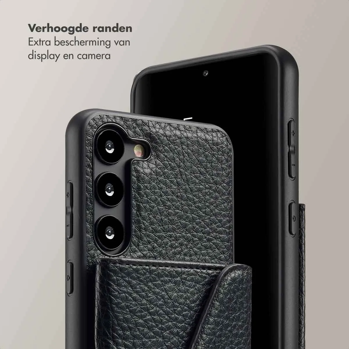 Selencia Koordhoes Samsung Galaxy S23 - 2 Pasjes - Zwart