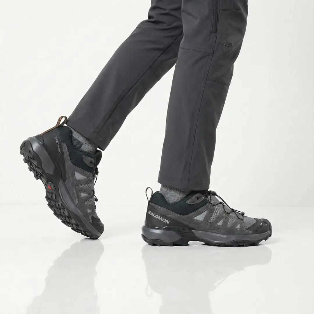 Salomon X ULTRA 360 Leather Wandelschoenen - Grijs - 41 - afbeelding 6 van 6