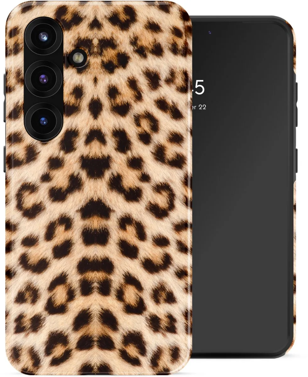 Selencia Hoesje Samsung Galaxy S25 Wild Leo