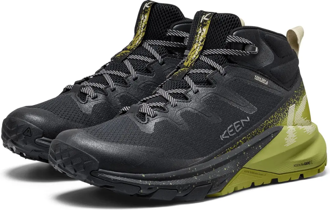 Keen Targhee Apex Mid Heren Wandelschoenen 45 - Zwart - afbeelding 6 van 6