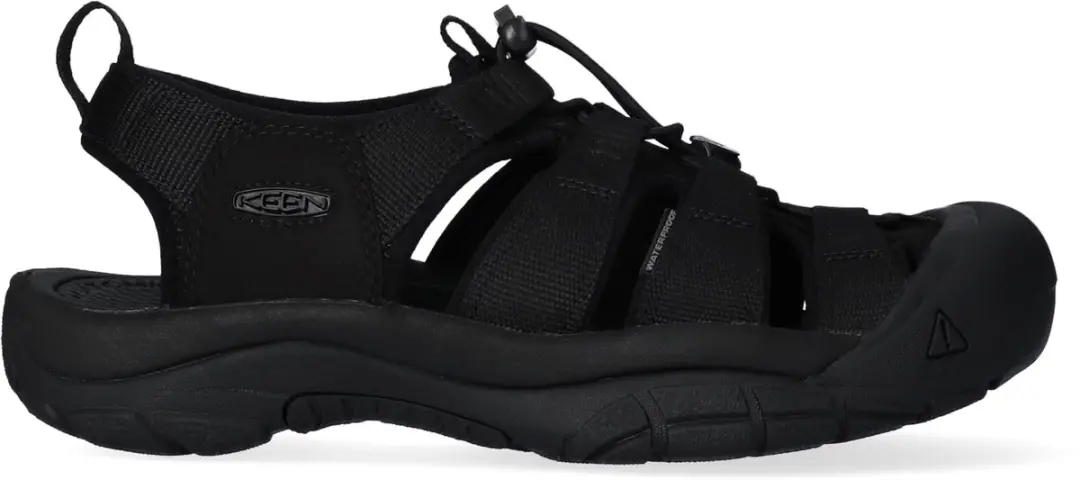 Keen Newport H2 Heren Wandelsandalen - Triple Black - 42.5 - afbeelding 2 van 6