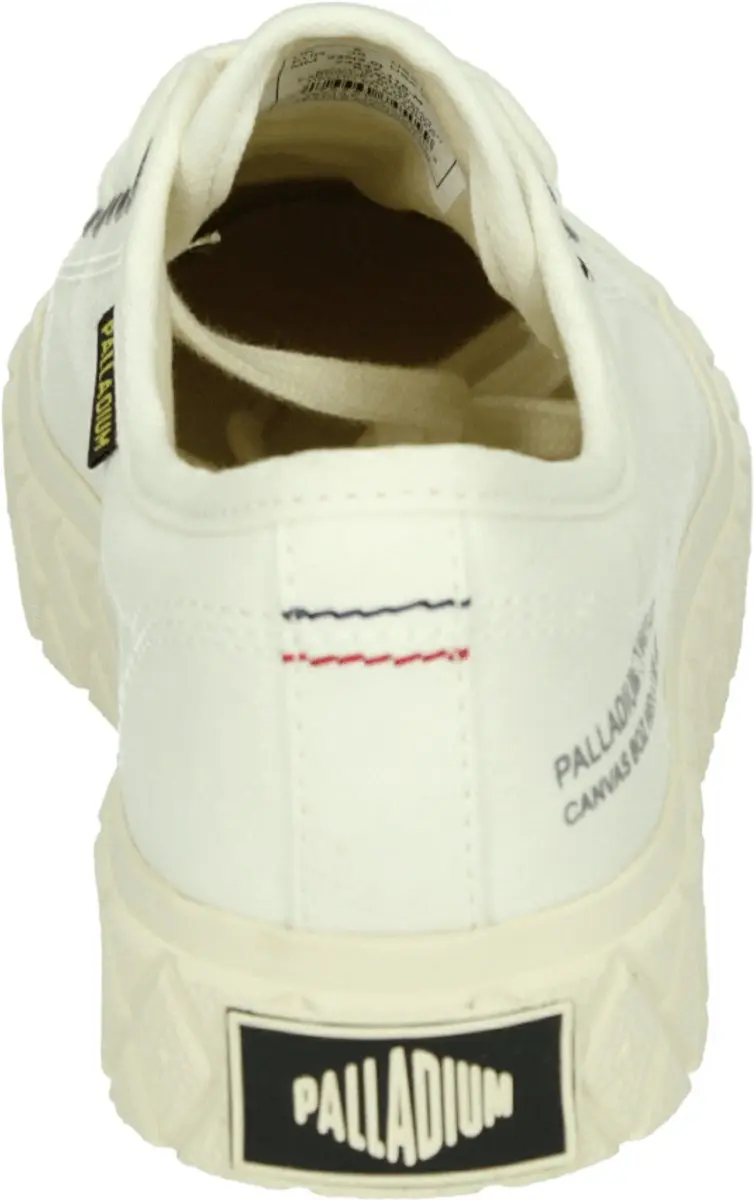 Palladium Ace Canvas Organic Star White Wandelschoenen 43