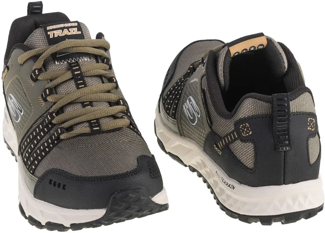 Skechers Escape Plan Trekkingschoenen - 41.5 - Groen