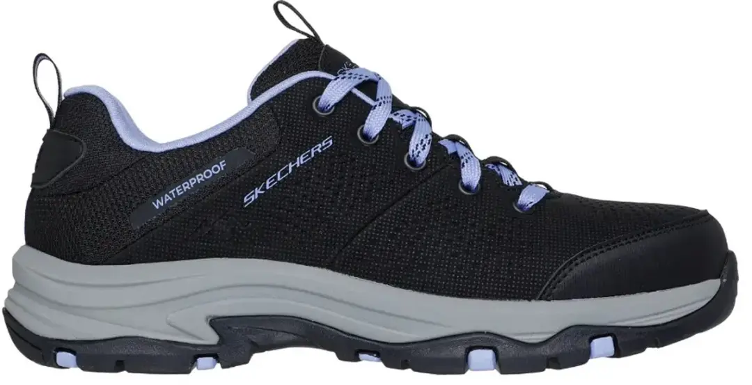 Skechers trego-trail destiny in de kleur zwart.