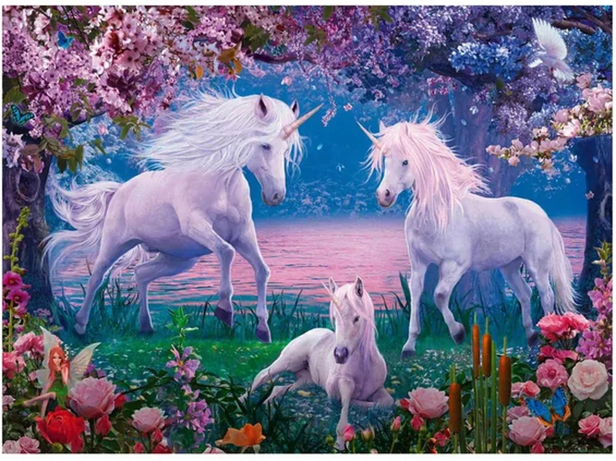 Ravensburger Betoverende Eenhoorns Puzzel 150 Stuks - Multicolor