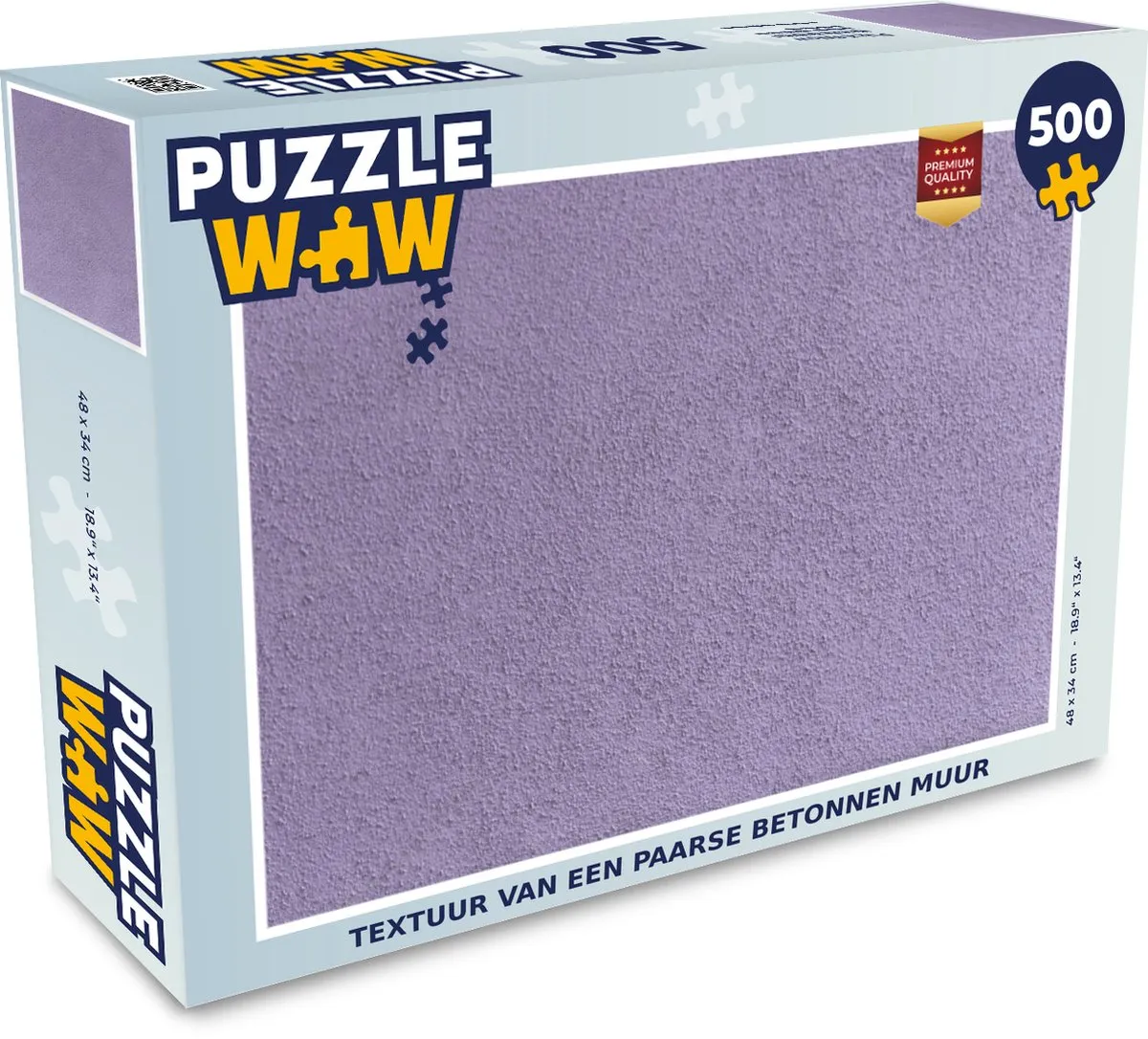 PuzzleWow Betonprint Legpuzzel 500 Stuks