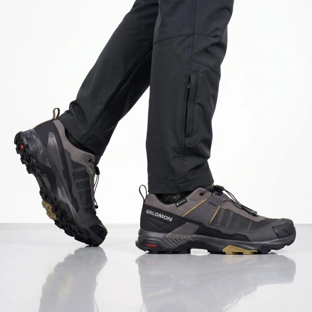 Salomon X ULTRA 5 GTX Wandelschoenen - Heren - 44.5 Grijs - afbeelding 6 van 6