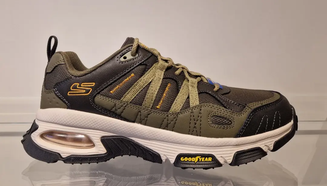 Skechers SKECH-AIR ENVOY Wandelschoenen - Olijf 44 - afbeelding 3 van 6