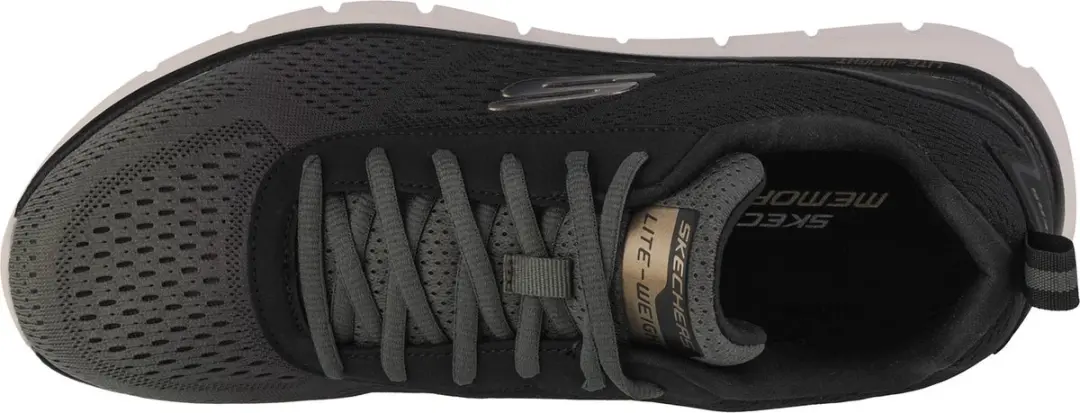 Skechers Track 232399-OLBK Casual Schoenen - 41.5 - Donkergrijs