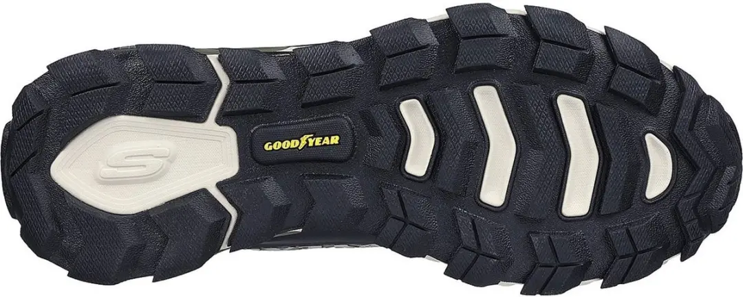 Skechers Max Protect Wandelschoenen 43 - Navy/Bruin