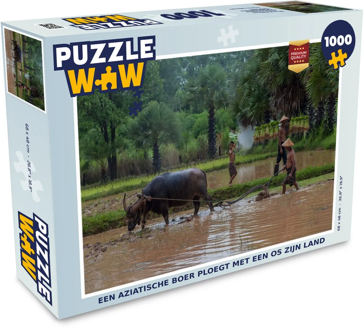 PuzzleWow Legpuzzel 1000 Stuks