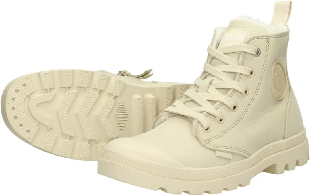 Palladium Pampa Hi Zip WL W Winter-enkellaarzen 95982-217 - Natuur