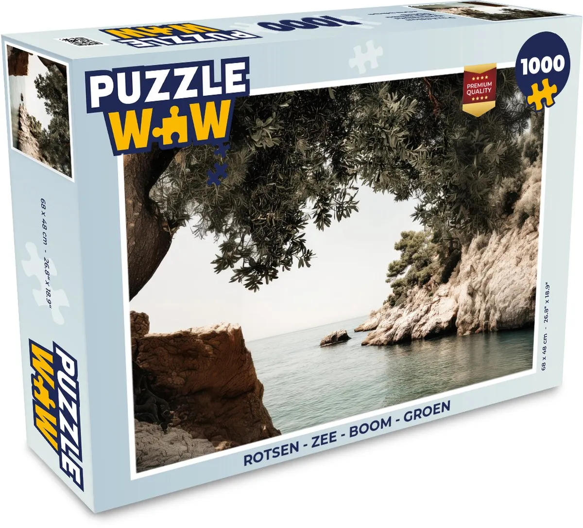 PuzzleWow Legpuzzel 1000 Stuks