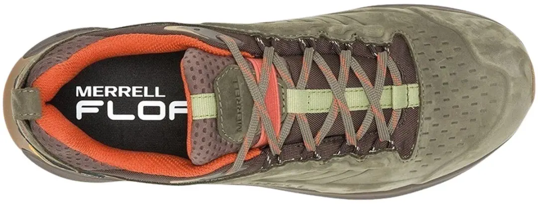 Merrell Moab Speed 2 Waterproof Outdoorschoenen Heren - 44.5 - Olijfgroen/Dark Grey/Orange/Brown