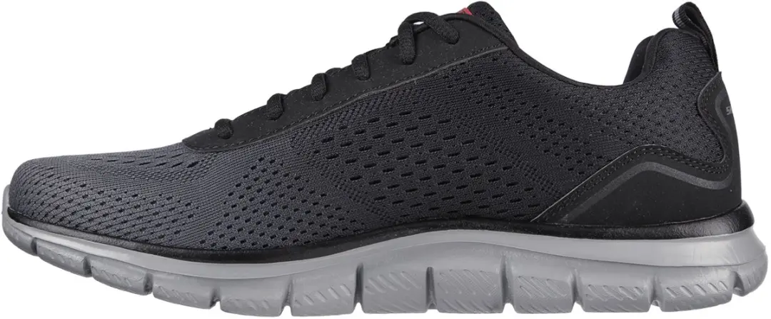 Skechers Track 232399-BKCC - Herenschoenen - 42,5 - Zwart/Rood