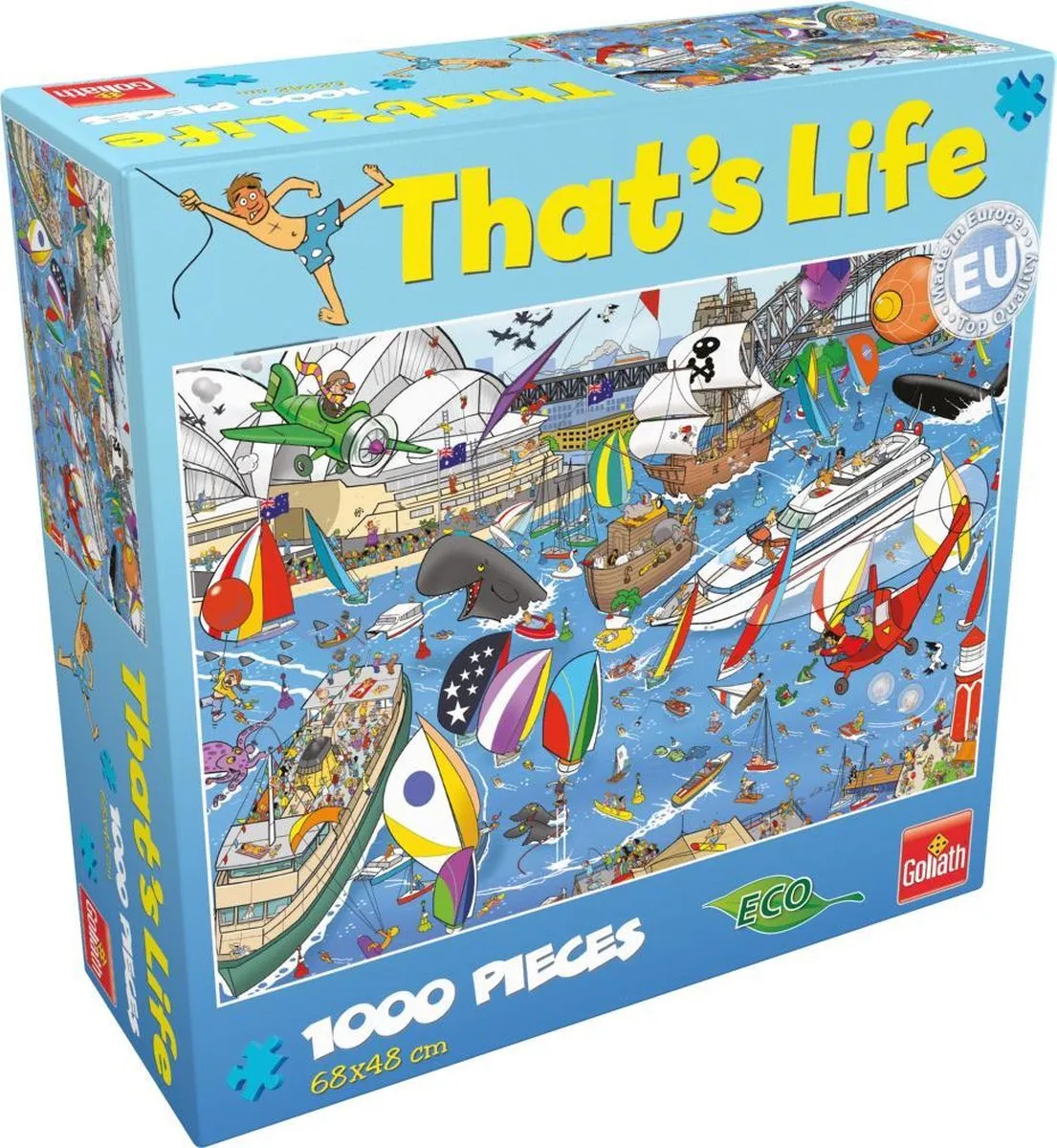 Goliath That's Life Sydney-Hobart Race Puzzel - 1000 Stuks - Multicolor