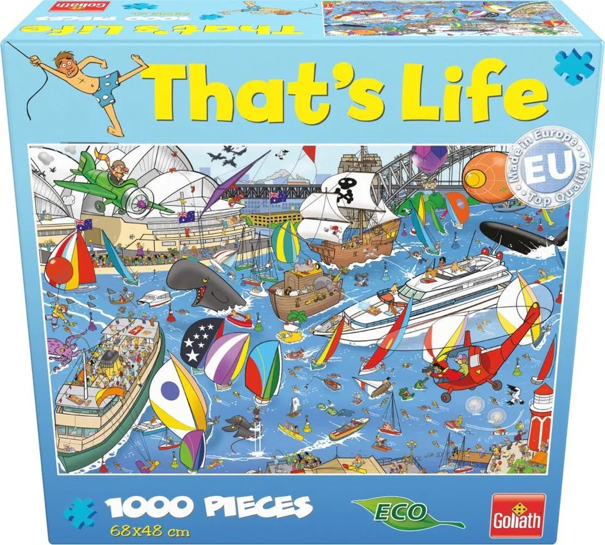 Goliath That's Life Sydney-Hobart Race Puzzel - 1000 Stuks - Multicolor