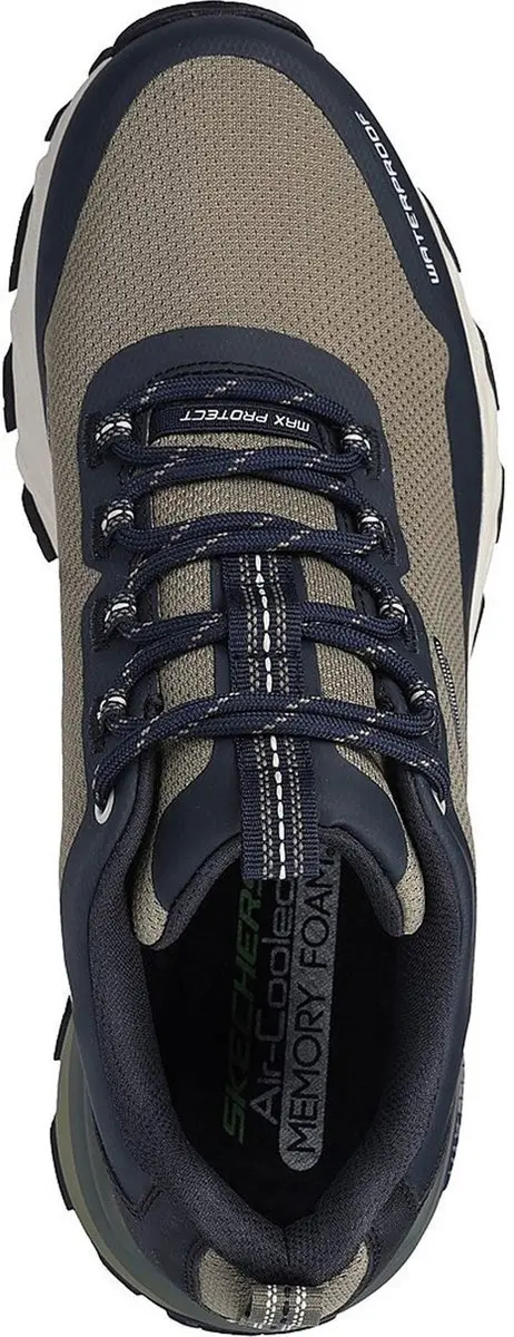 Skechers Max Protect Wandelschoenen 42 - Navy/Bruin