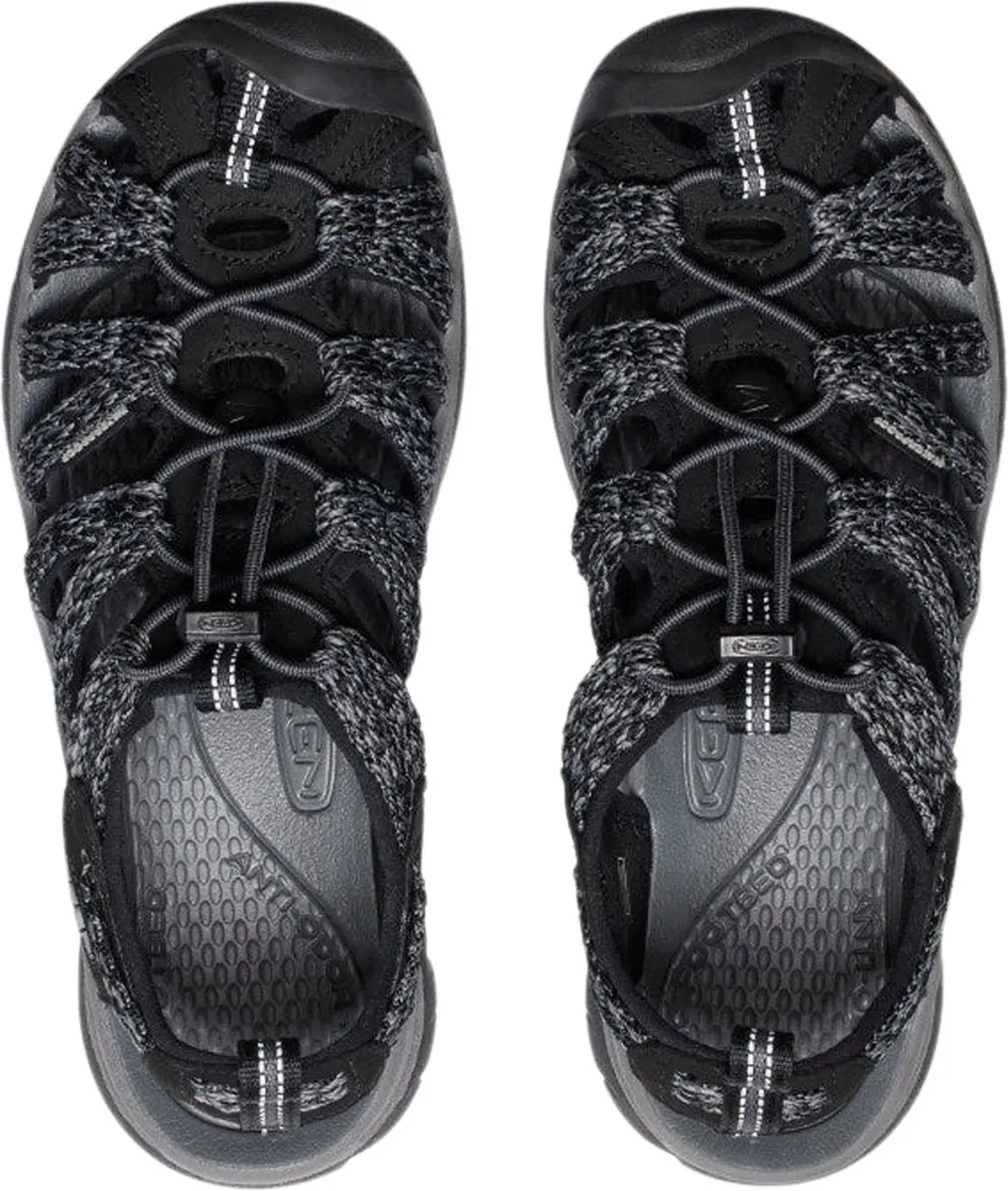 Keen Whisper Sandalen Dames - 40.5 - Zwart/Grijs
