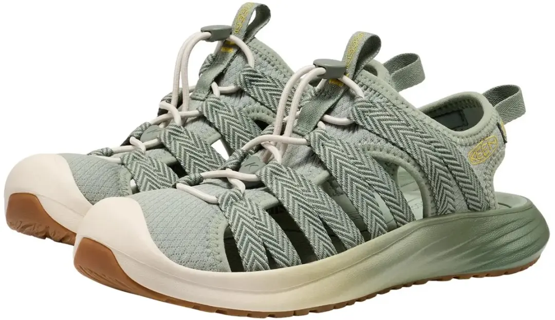 Keen Whisper Lite Dames Wandelsandalen Lily Pad/Cream Gold - 37 - afbeelding 6 van 6