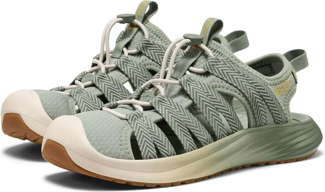 Keen Whisper Lite Dames Wandelsandalen Lily Pad/Cream Gold - 37