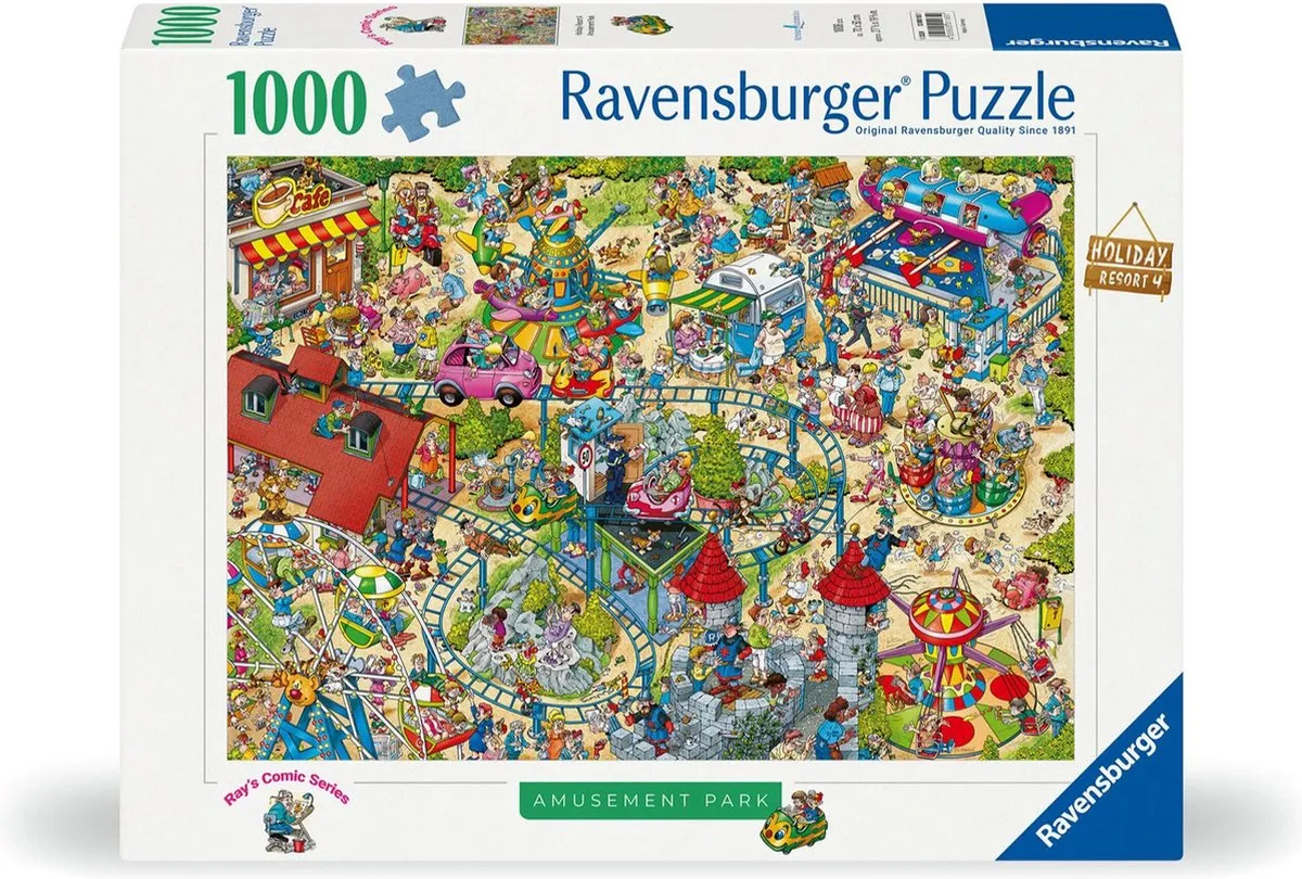 Ravensburger Ray's Holiday Resort 4 Legpuzzel 1000 Stuks - Multicolor